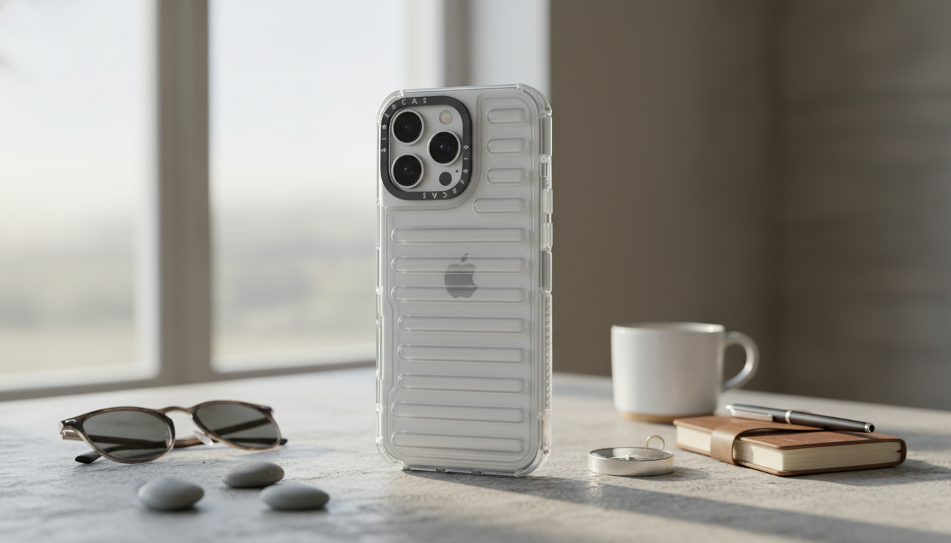 Clear iPhone Case with Full-Cover Drop Protection (16–12)