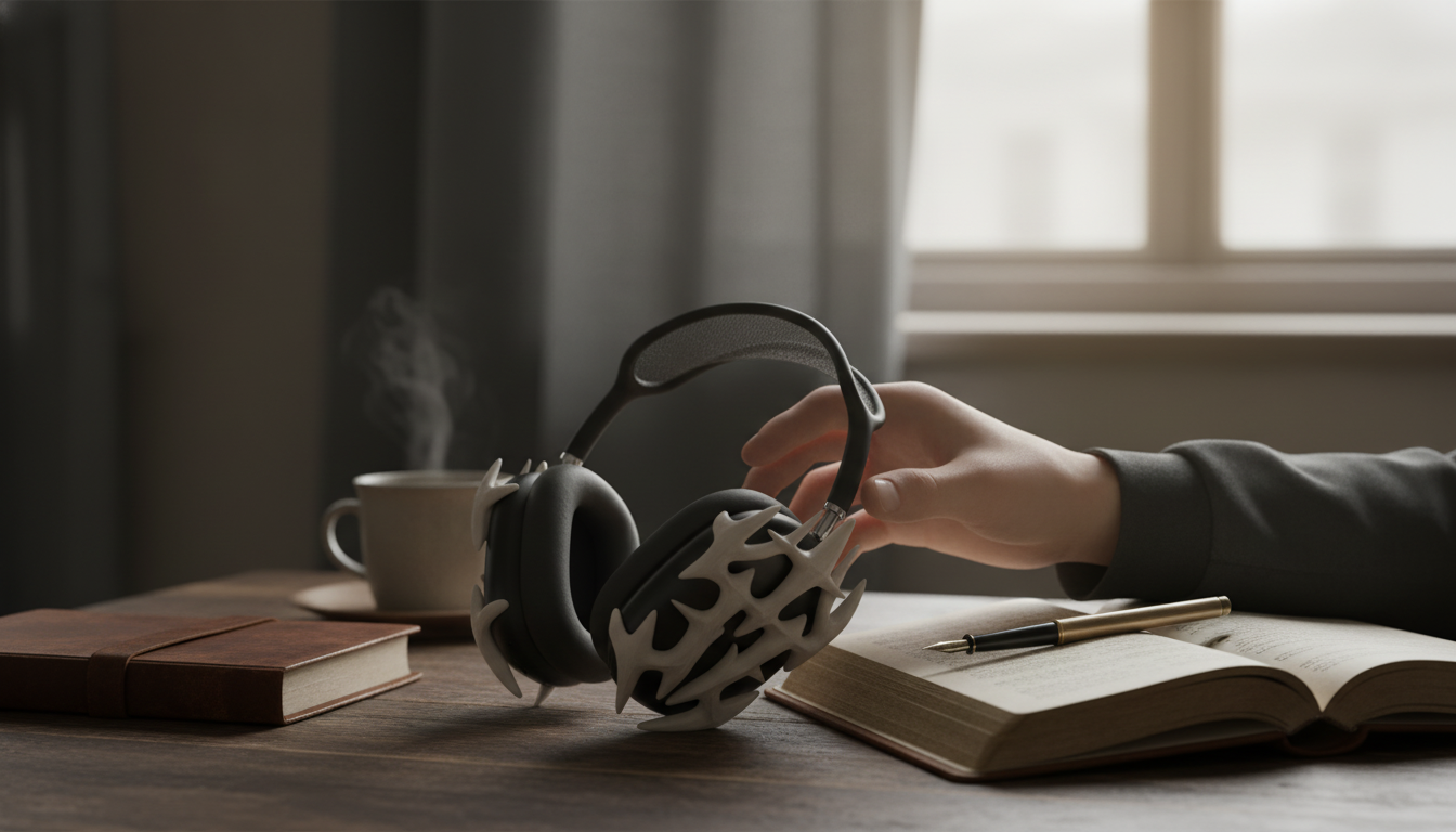 Crown of Sauron AirPods Max Case Cover: Bold Protection
