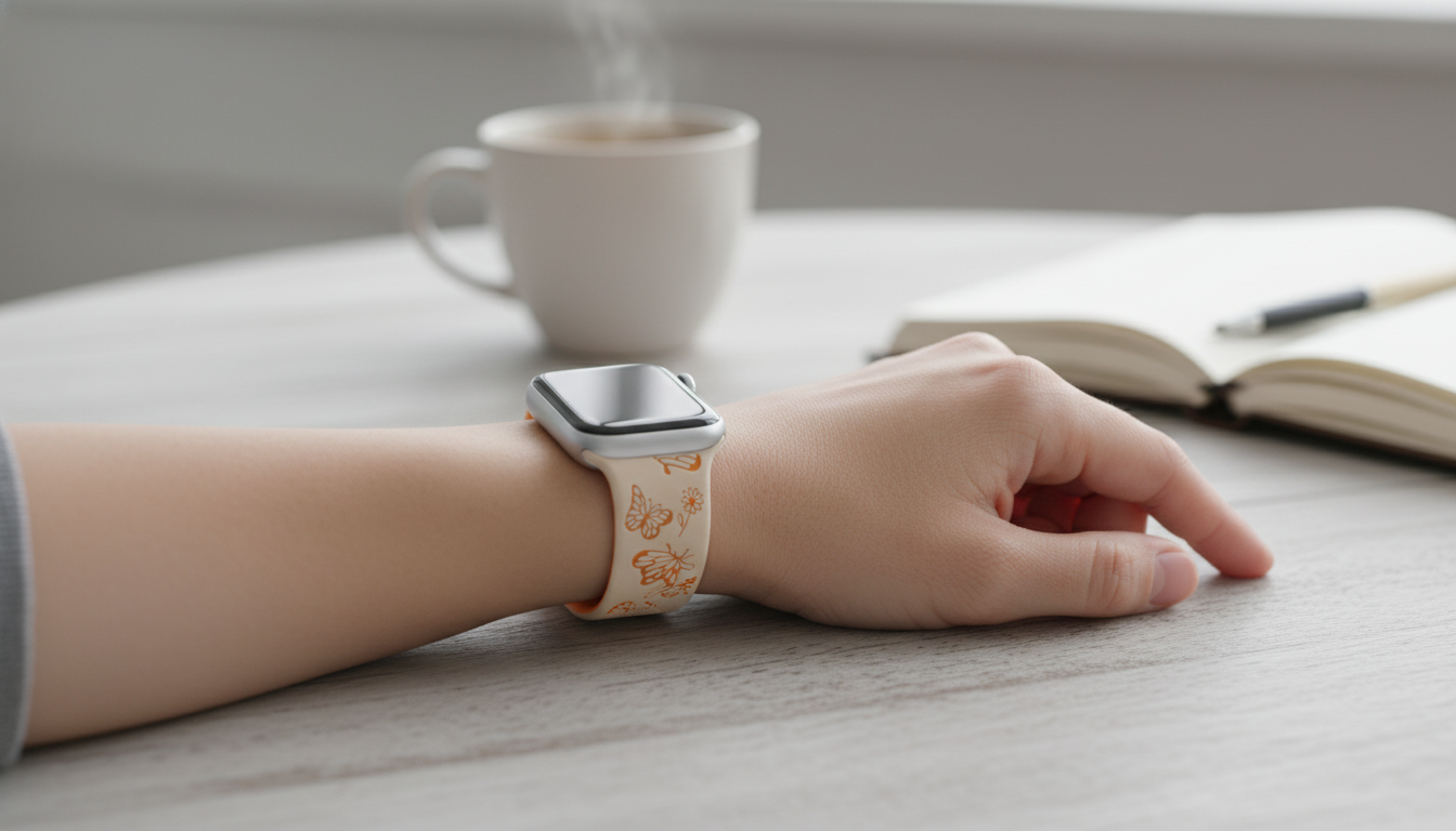 Engraved Silicone Apple Watch Band (Ultra/SE) 38–49mm