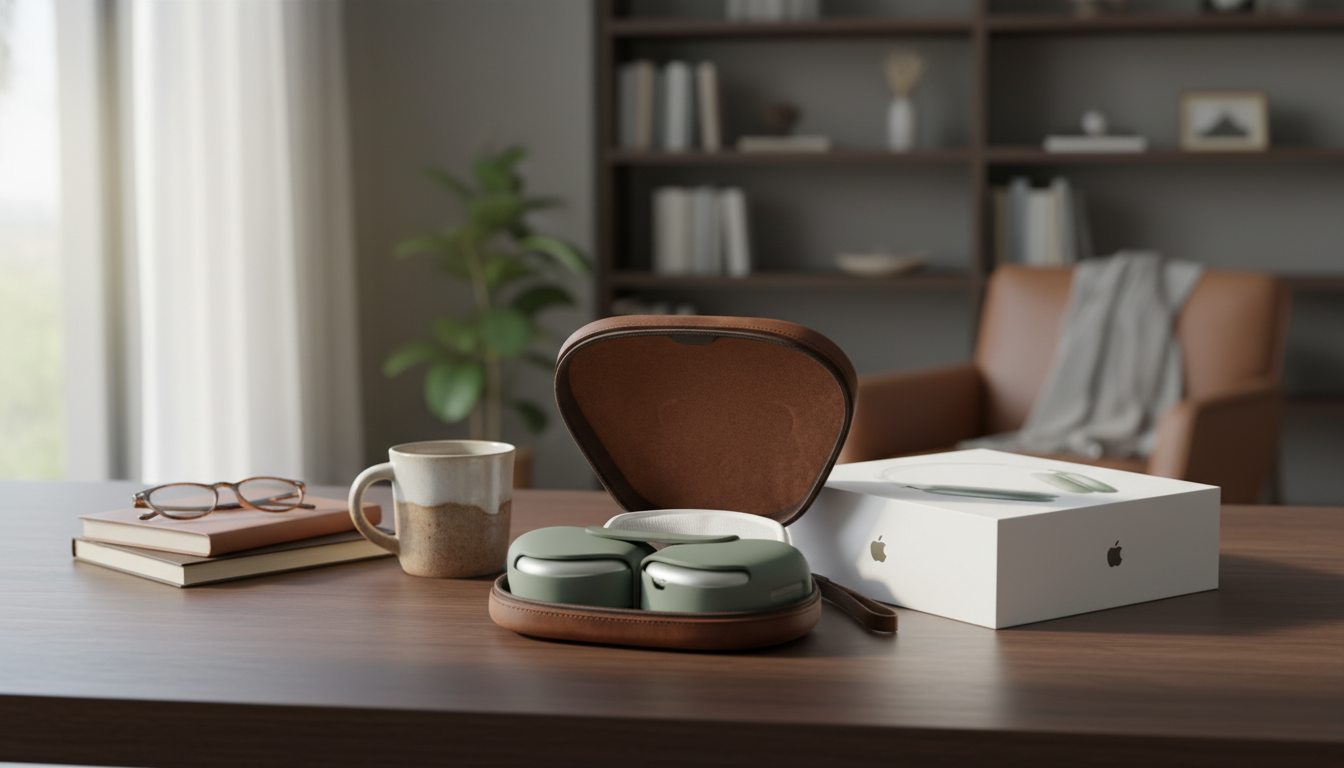 Handmade Leather Case for AirPods Max: Fit & Protection