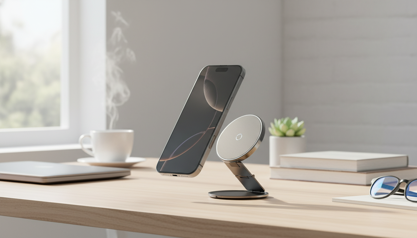 Magnetic Folding Stand for iPhone Pro Max: Setup & Tips