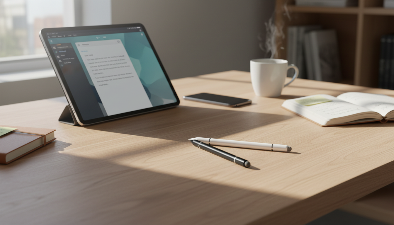 Universal Stylus Pen: Better Notes & Taps on iPad/iPhone